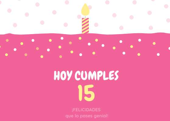 Frases de Cumpleaños para una Quinceañera7